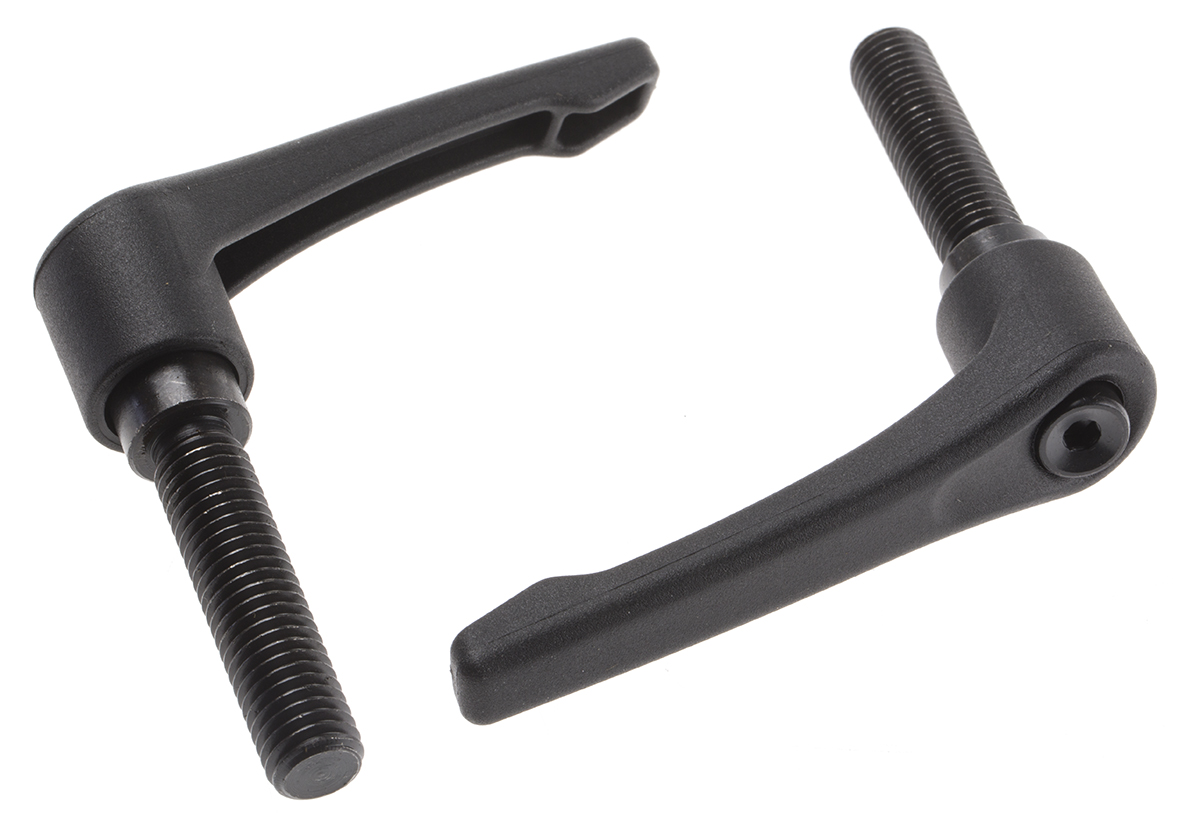 RS PRO Clamping Lever, M12 x 50mm