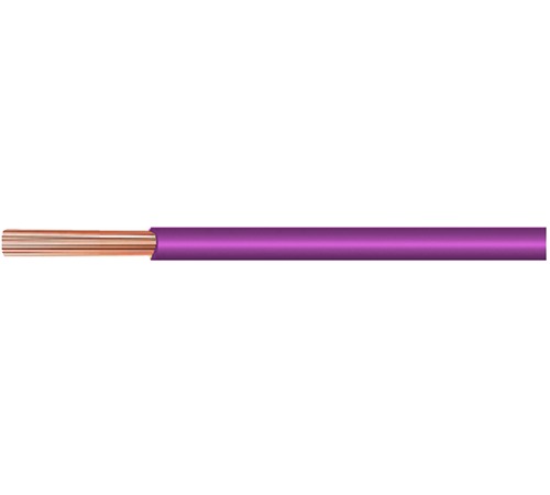 Huber+Suhner RADOX 155 Series Purple 0.25 Hook Up Wire, 24 AWG, 100m, Cross Linked Polyolefin Insulation, RADOX 155
