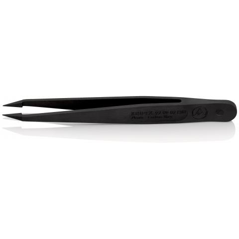 Knipex 115 mm, Plastic, Smooth, ESD Tweezer