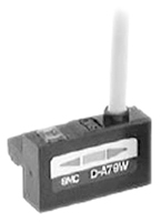 SMC Reed Pneumatic Cylinder & Actuator Switch, D-A7 Series, 24V dc, with LED indicator