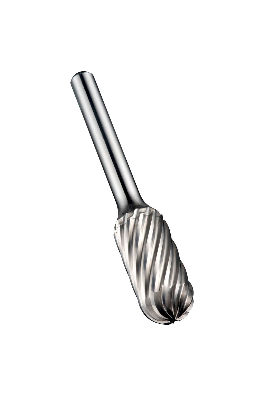 Dormer Ball Nosed Cylinder Deburring Tool, 12.7mm Capacity, Carbide Blade