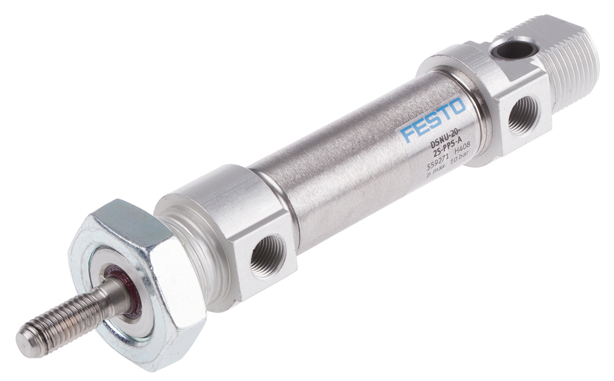 Festo 500 mm Pneumatic Cylinder - 559271 Double Acting Acting