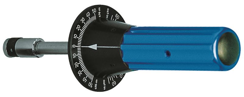 MHH Engineering Dial Measuring Hex Torque Screwdriver, 0.01 → 0.5Nm, 1/4'' Drive, ±6 % Accuracy