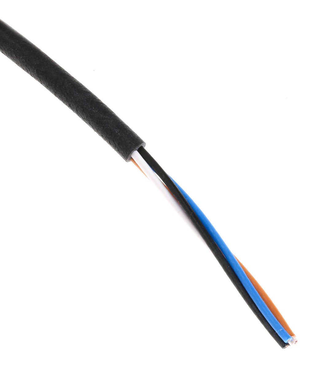 ifm electronic Straight Female 4 way M8 to Unterminated Sensor Actuator Cable, 5m
