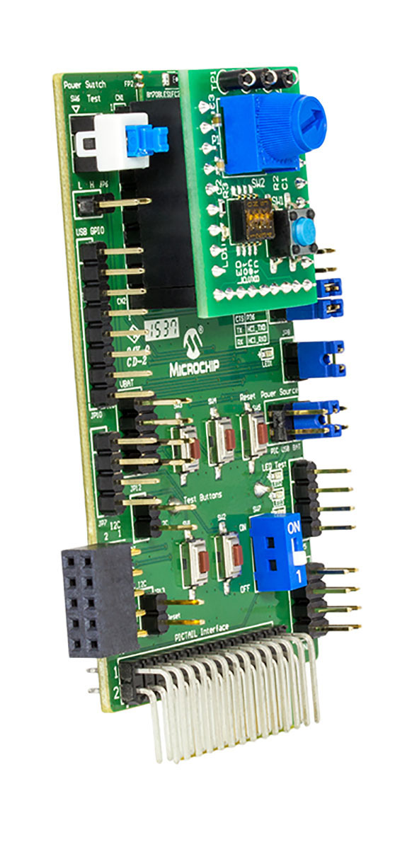 Microchip PICtail Plus RN4870 Bluetooth Smart (BLE) Daughter Board RN-4870-SNSR