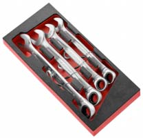 Facom MODM.467 Series 4-Piece Spanner Set, 21 → 30 mm