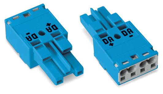 WAGO 770 Series Lighting Connector, 2-Pole, Female, 2-Way, Cable Mount, 25A