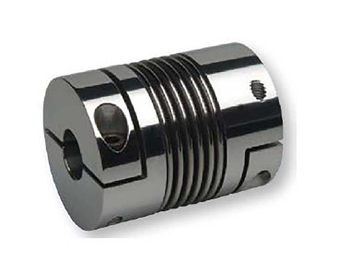 Huco Bellows Coupling, 82mm Outside Diameter, 25mm Bore, 102mm Length Coupler