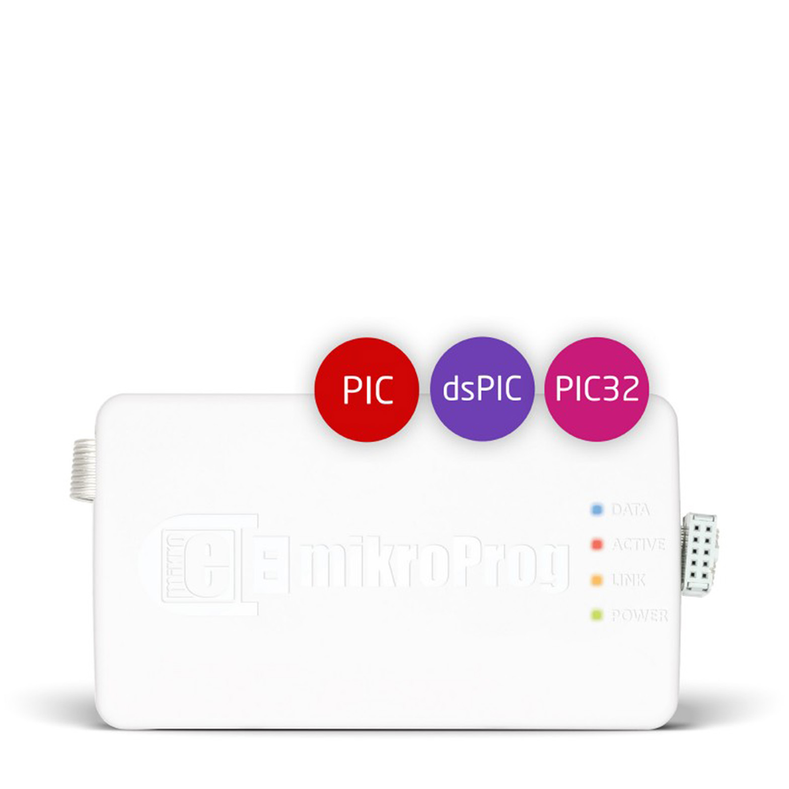 MikroElektronika mikroProg, Universal Programmer for PIC10, PIC12, PIC16, PIC18, dsPIC30/33, PIC24 and PIC32