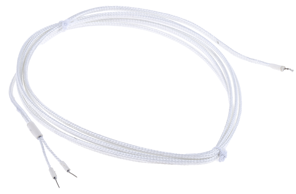 RS PRO Type K Temperature Probe 3m Length, 2.8 x 3.9mm Diameter → +1200°C