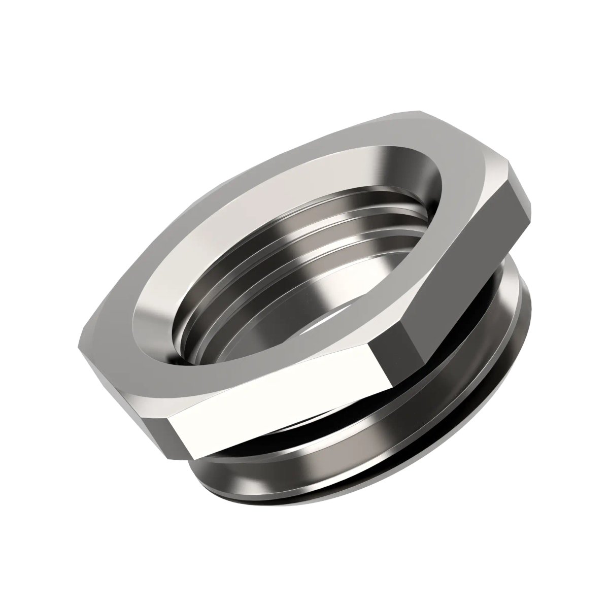 Lapp Cable Gland Adapter, M32 Exterior Thread, M16 Interior Thread, Nickel Plated Brass, SKINDICHT MR-M Series