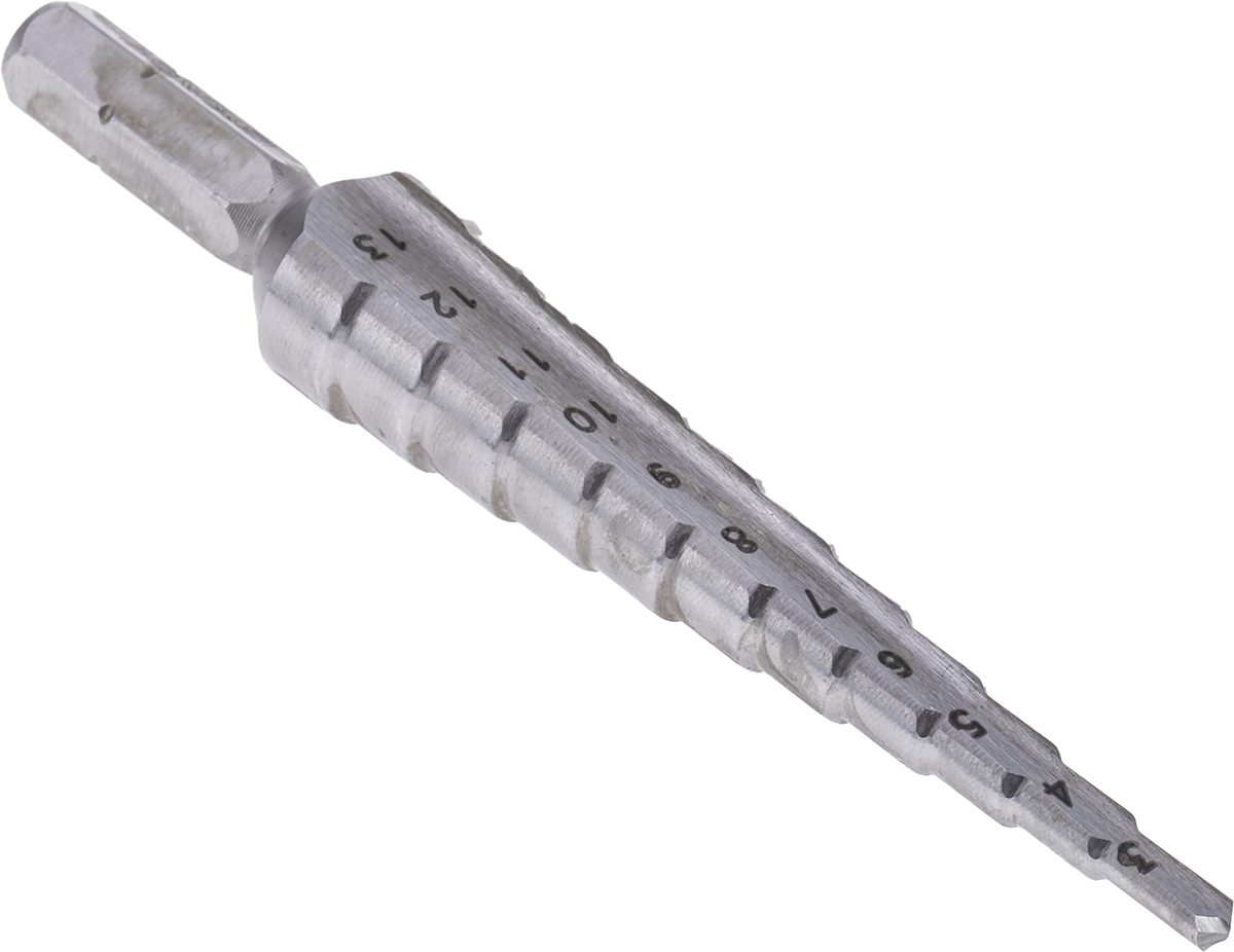 EXACT HSS Step Drill Bit 3mm x 13mm