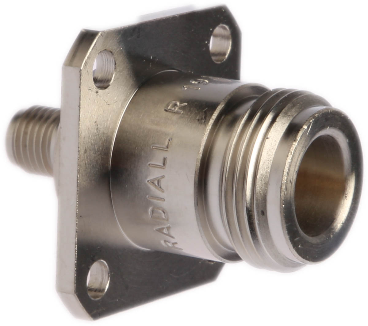 Radiall Straight 50Ω RF Adapter N Socket to SMA Socket 11GHz