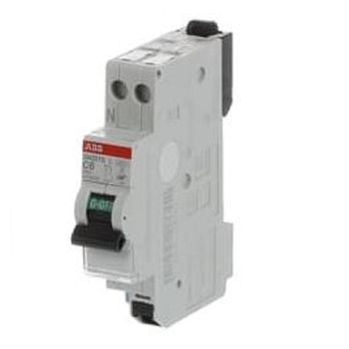 ABB SN201 MCB, 1+N, 6A Curve C, 230V AC, 4.5 kA Breaking Capacity