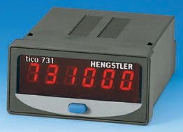 Hengstler TICO 731 Counter, 6 Digit LED, 7.5kHz, 12 → 24 V dc
