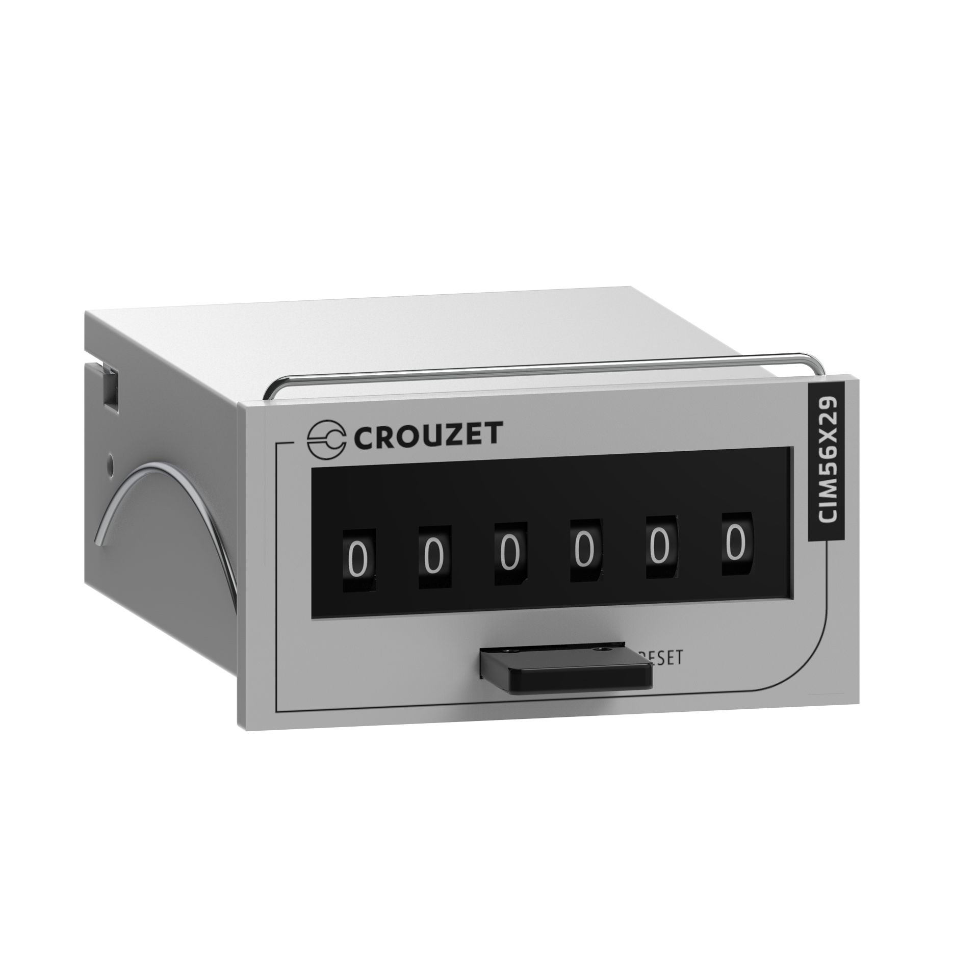 Crouzet CIM Impulse Counter, 6 Digit Mechanical, 48 V dc