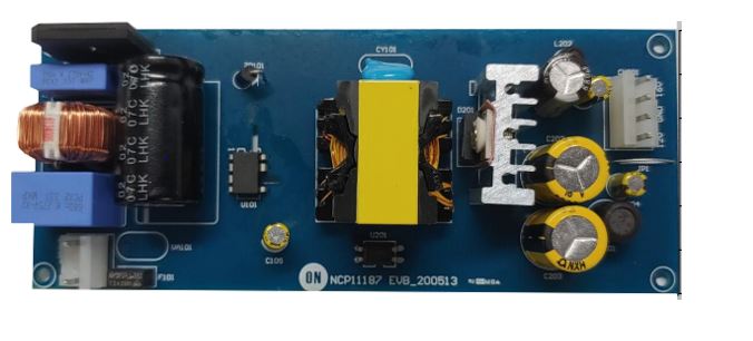 onsemi Evaluation Board Flyback Converter for NCP11187A65P45WGEVB for NCP11187