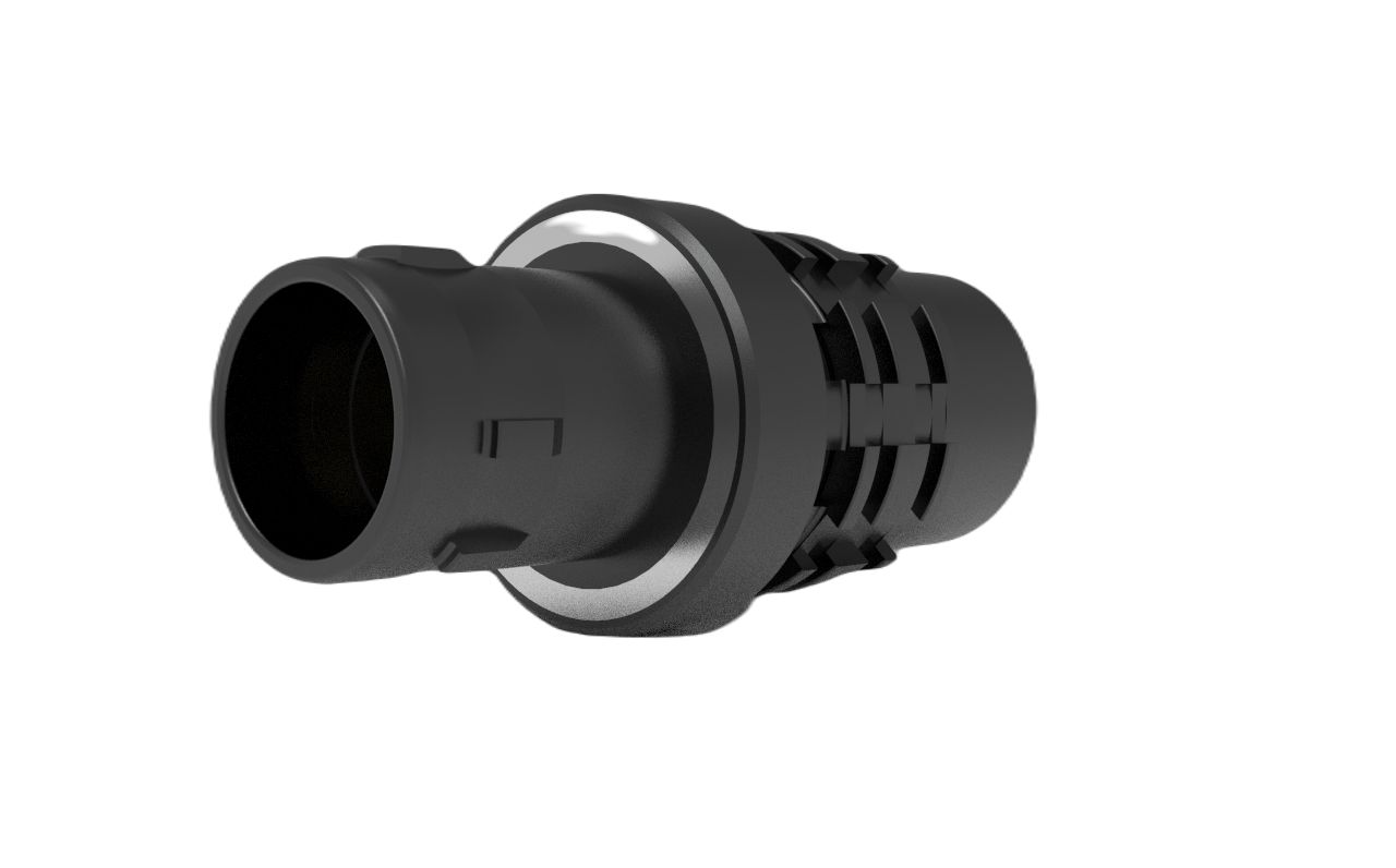 Amphenol NEXUS Technologies Industrial Circular Connector, 5 Contacts, In-Line, Plug, Male, IP68, IP69K, NX-A11YAR