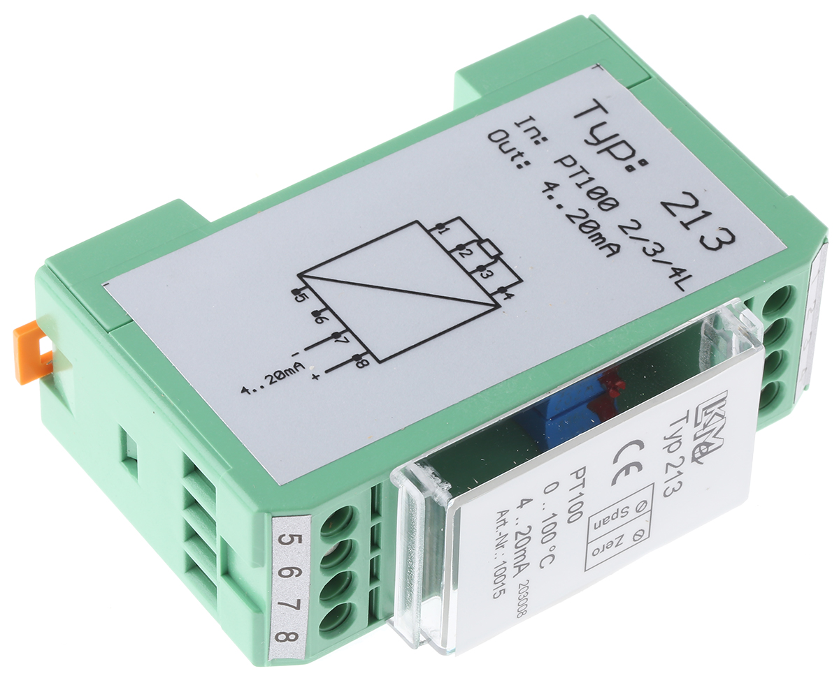 LKMelectronic LKM 213 Temperature Transmitter PT100 Input, 10 → 36 V