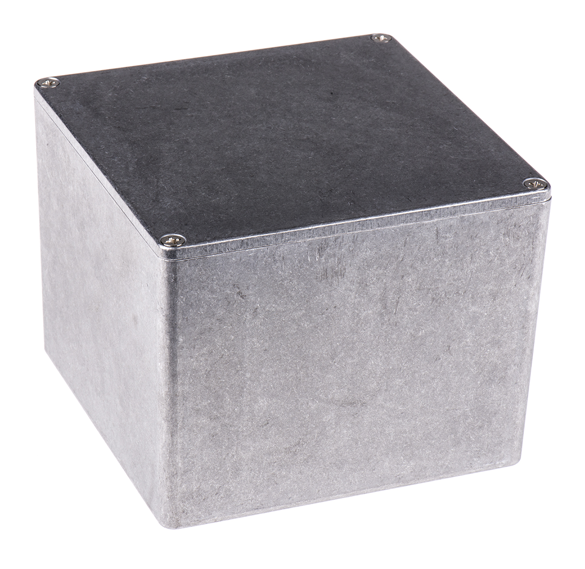 Hammond 1590 Series Natural Die Cast Aluminium Enclosure, IP54, Natural Lid, 120 x 120 x 93.8mm