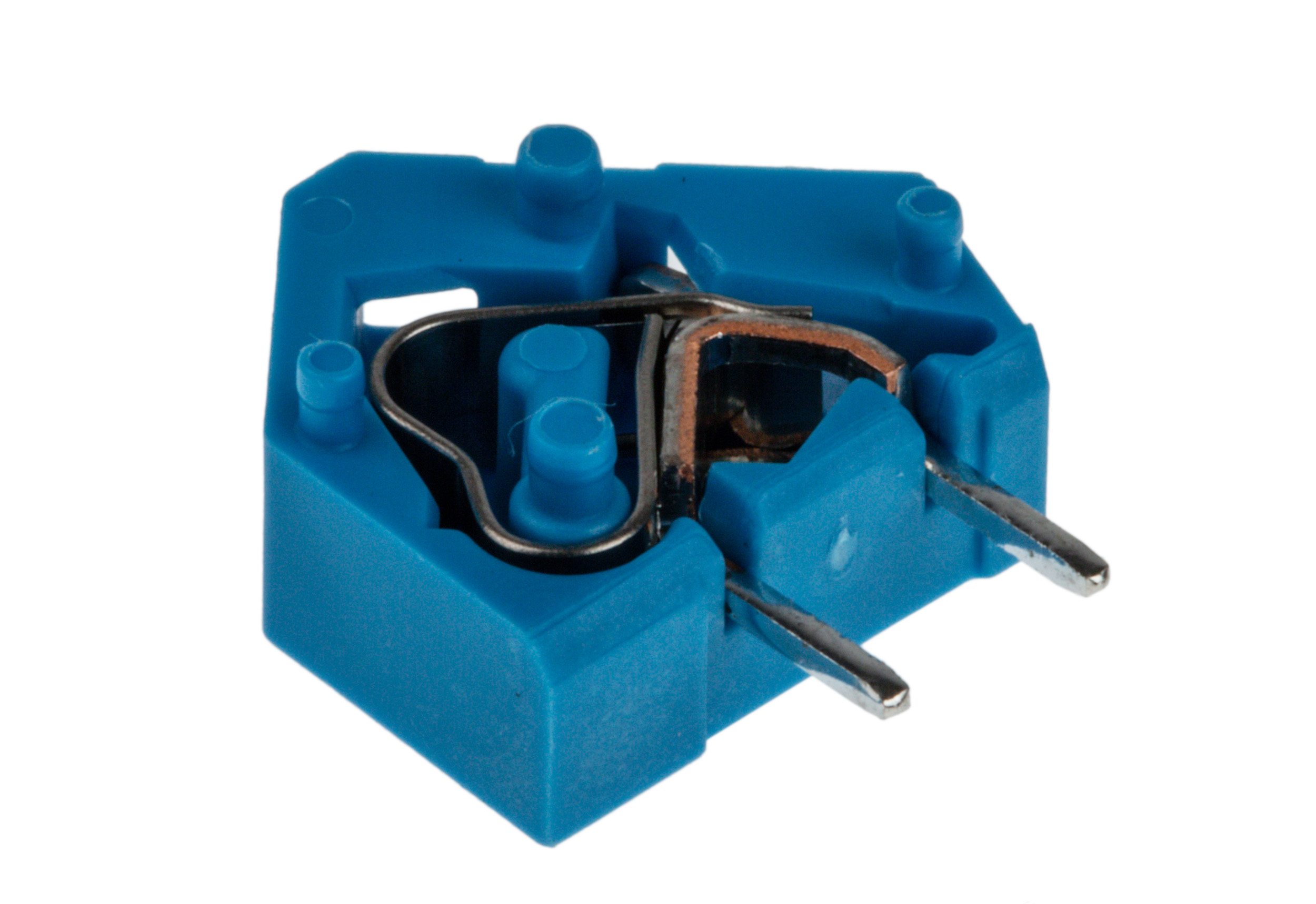 WAGO PCB Terminal Block, 1-Contact, 5mm Pitch, Through Hole Mount, Solder Termination