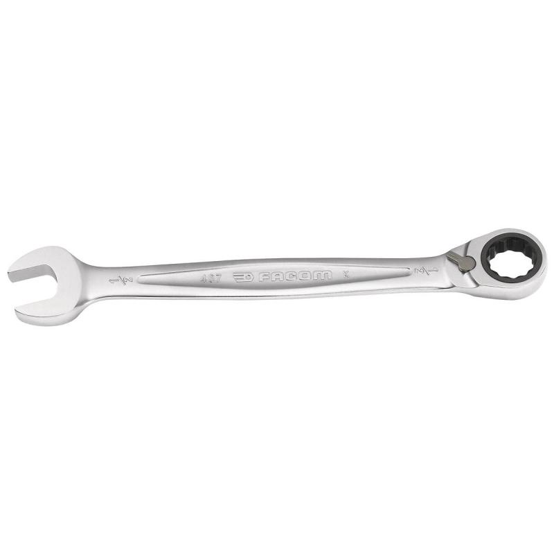 Facom 467 Series Combination Spanner, 7/16in, Imperial, Double Ended, 165 mm Overall