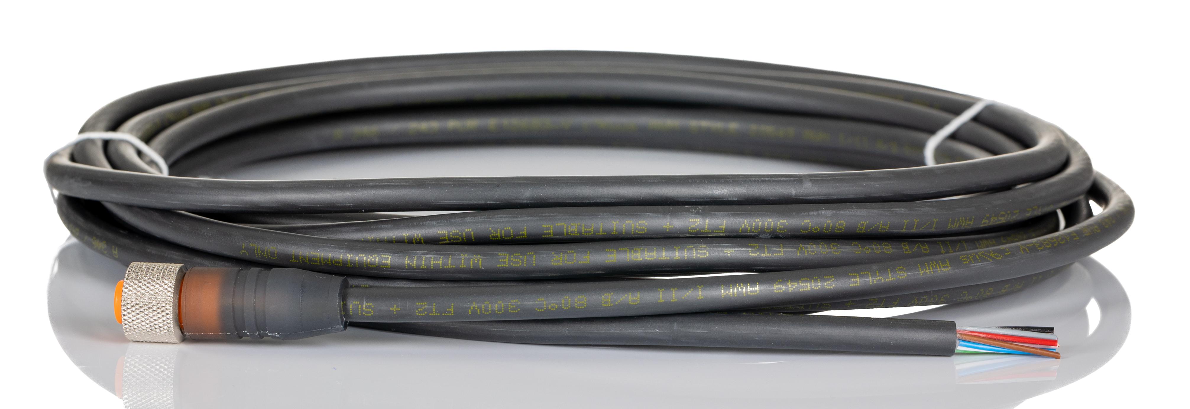 Lumberg Automation Female 12 way M12 to Free End Sensor Actuator Cable