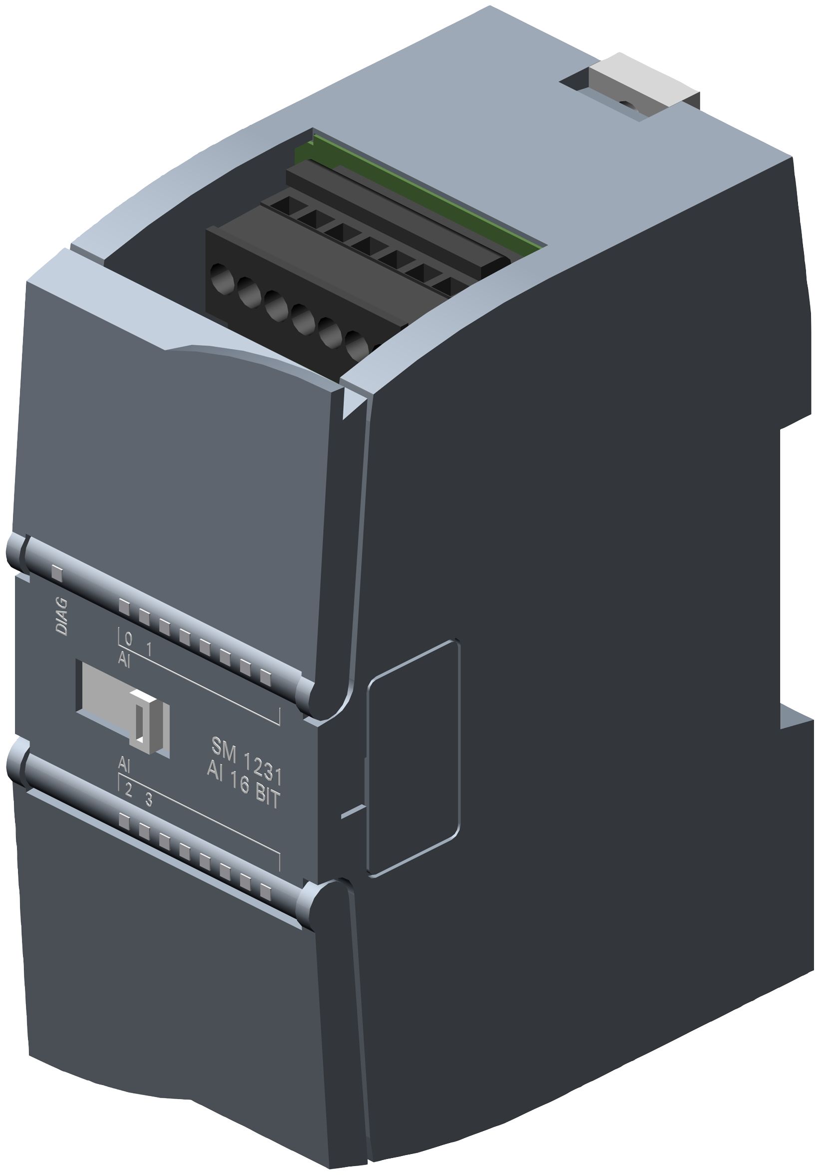 Siemens IB IL 24 DI8/HD-XC-PAC Series PLC I/O Module for Use with SIMATIC S7-1200, Analogue