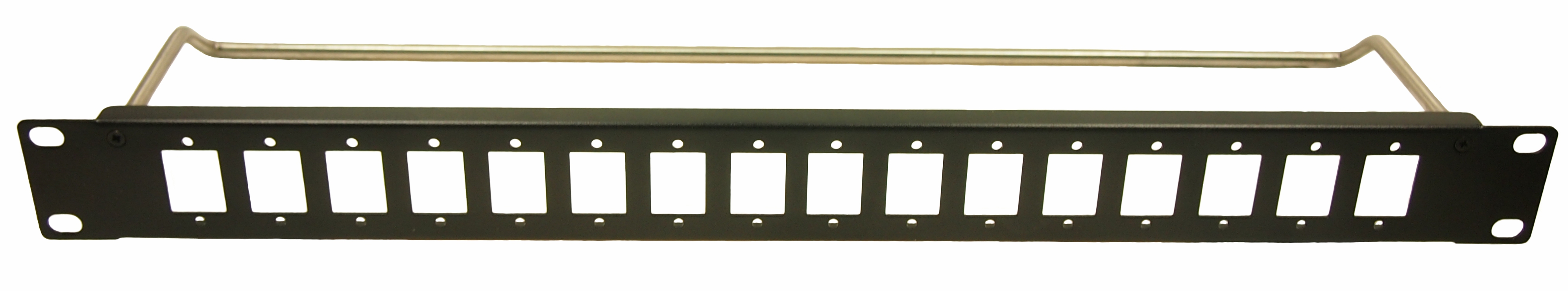 RS PRO Black Steel Rack Panel, 1U