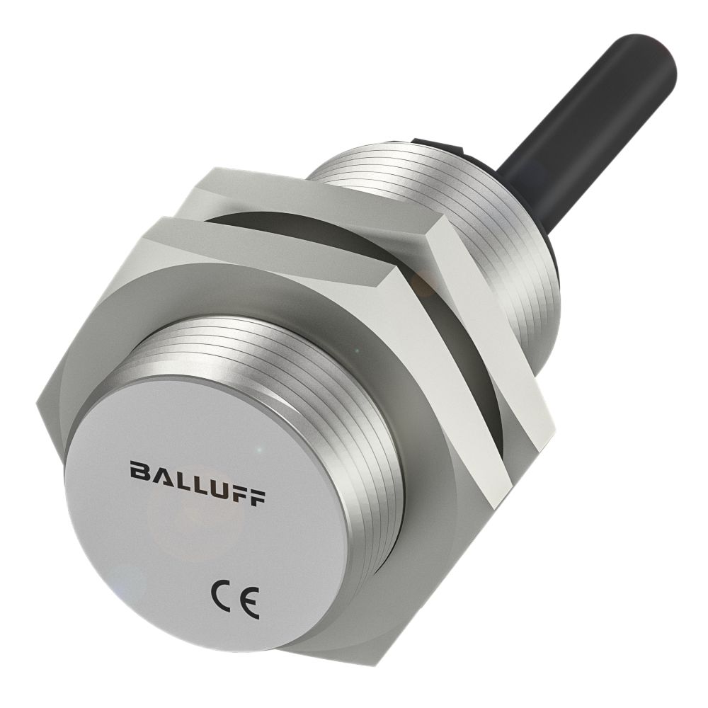 BALLUFF Inductive Threaded Barrel Proximity Sensor, M18, 8 mm Detection, NPN NC, 10 → 30 V dc