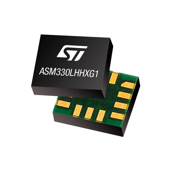 STMicroelectronics 6-Axis Surface Sensor 1.71 V 3.6 V, LGA-14L, 14-Pin