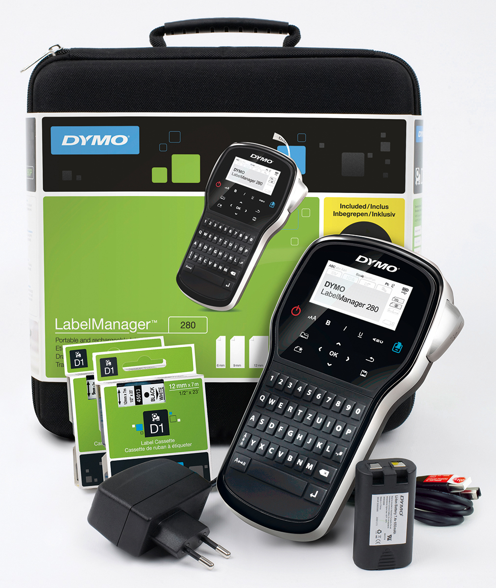 Dymo Dymo 280 Handheld Label Printer, 12mm Max Label Width, USB
