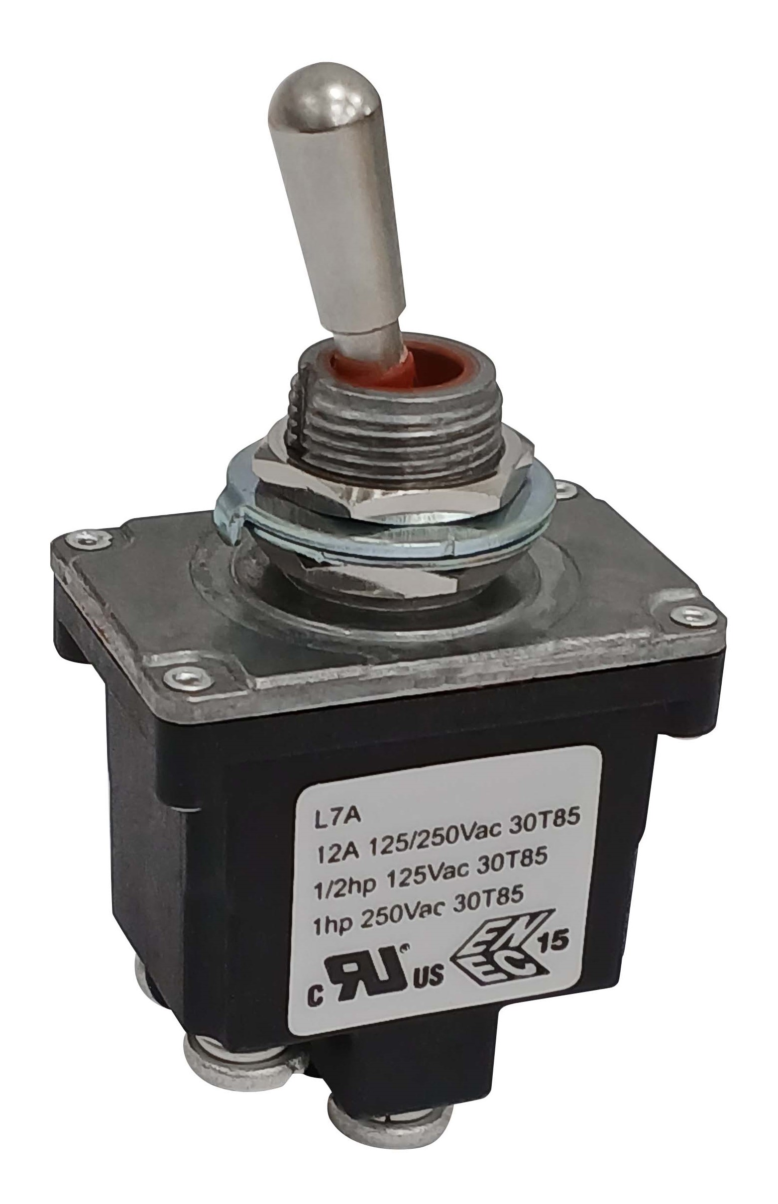 RS PRO Toggle Switch, Panel Mount, On-Off, DPST, Step Model Terminal, 125, 250V ac