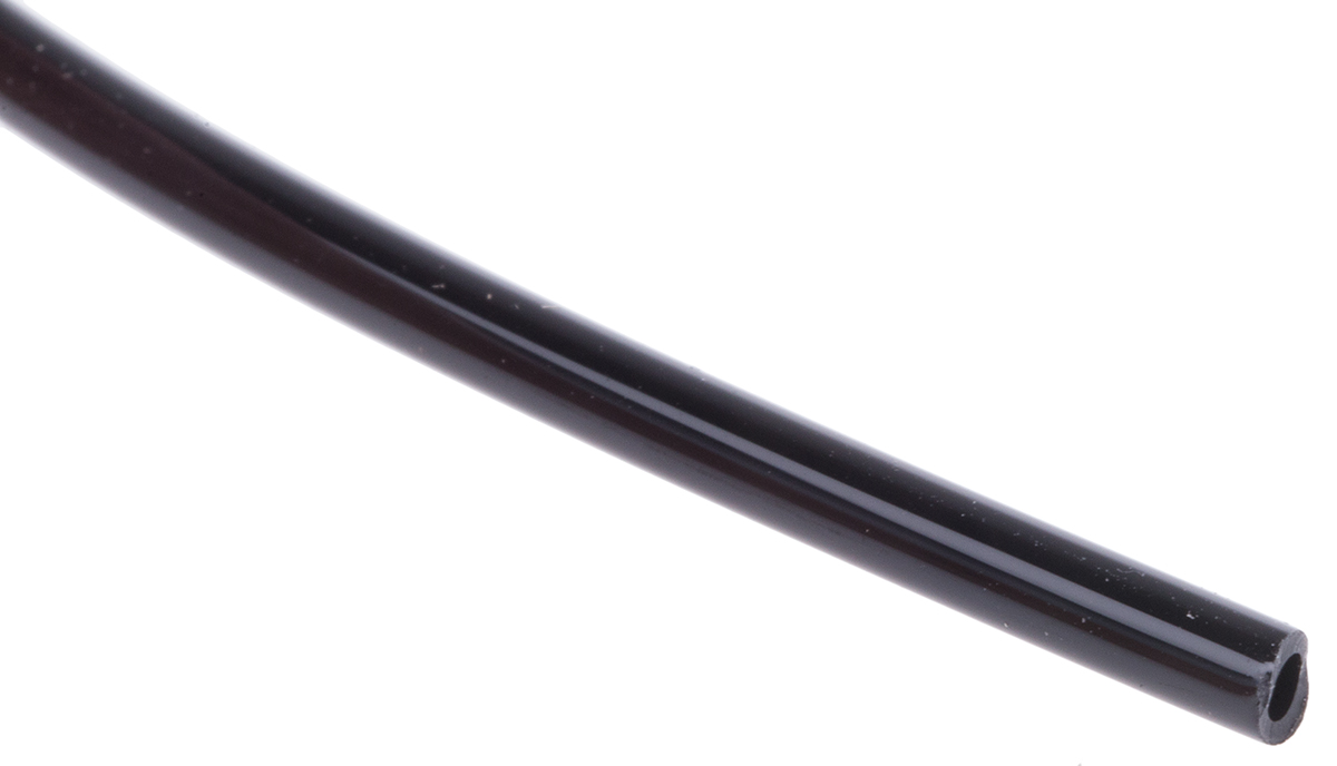 Festo Compressed Air Pipe Black Polyurethane 3mm x 50m PUN-H Series, 197389