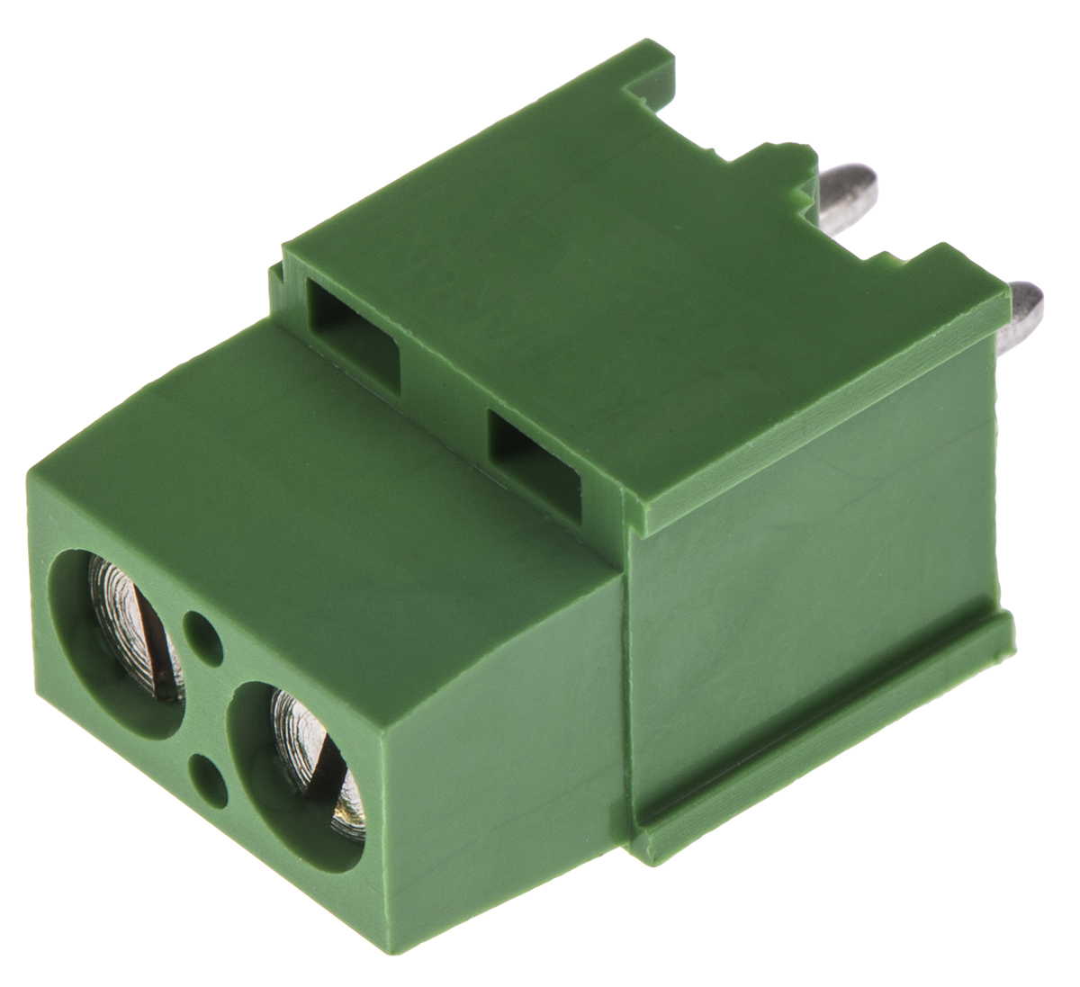 TE Connectivity Buchanan Series PCB Terminal Block, 2-Contact, 5.08mm Pitch, Through Hole Mount, 1-Row, Screw