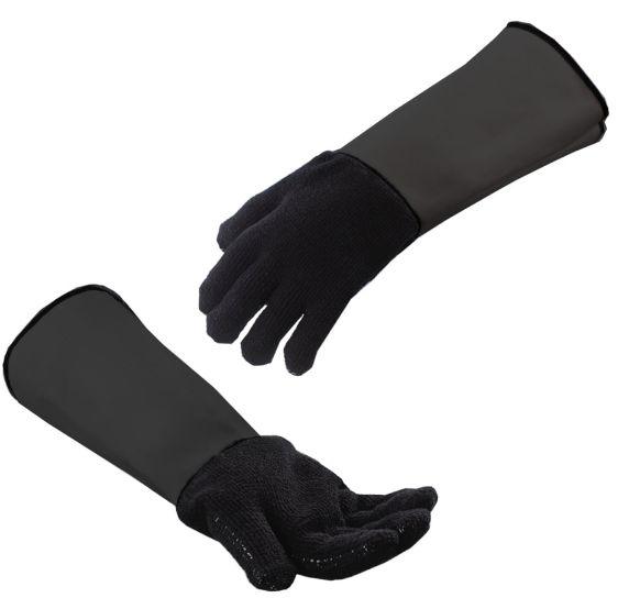 Tilsatec Black Yarn Work Gloves, Size 10