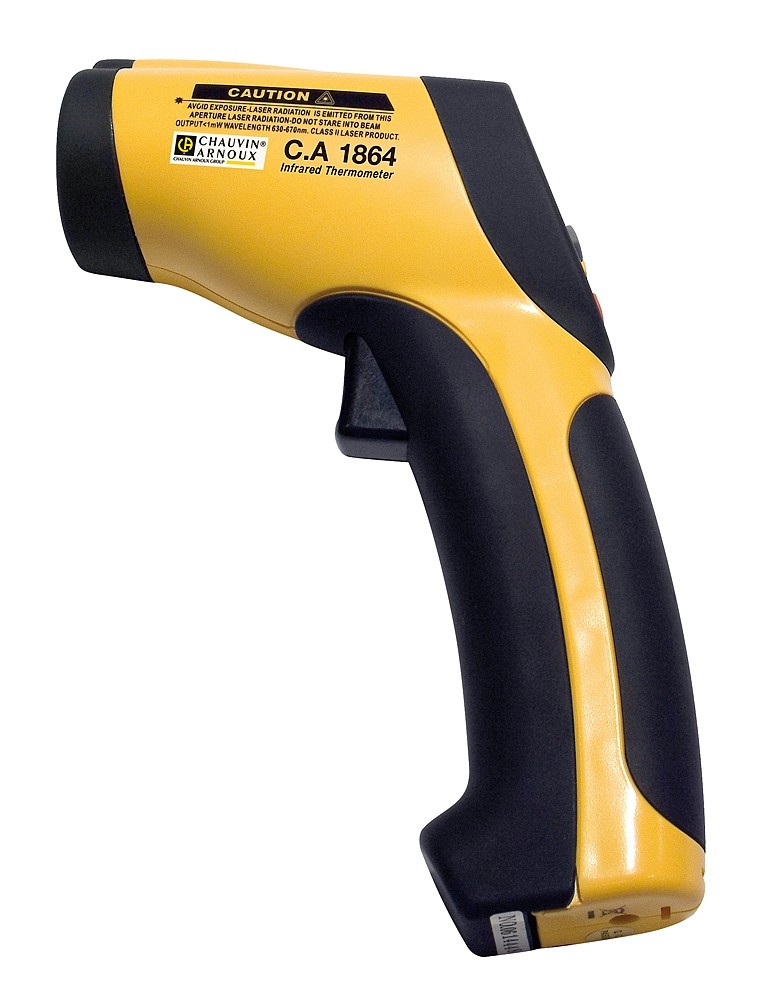 Chauvin Arnoux CA 1864 Infrared Thermometer, -50°C Min, +1000°C Max, ±1.5 °C Accuracy, °C Measurements