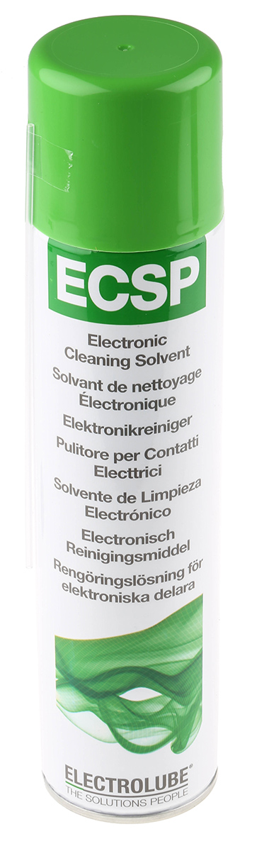 Electrolube ECSP400D, 400 ml Aerosol Precision Cleaner & Degreaser for Various Applications