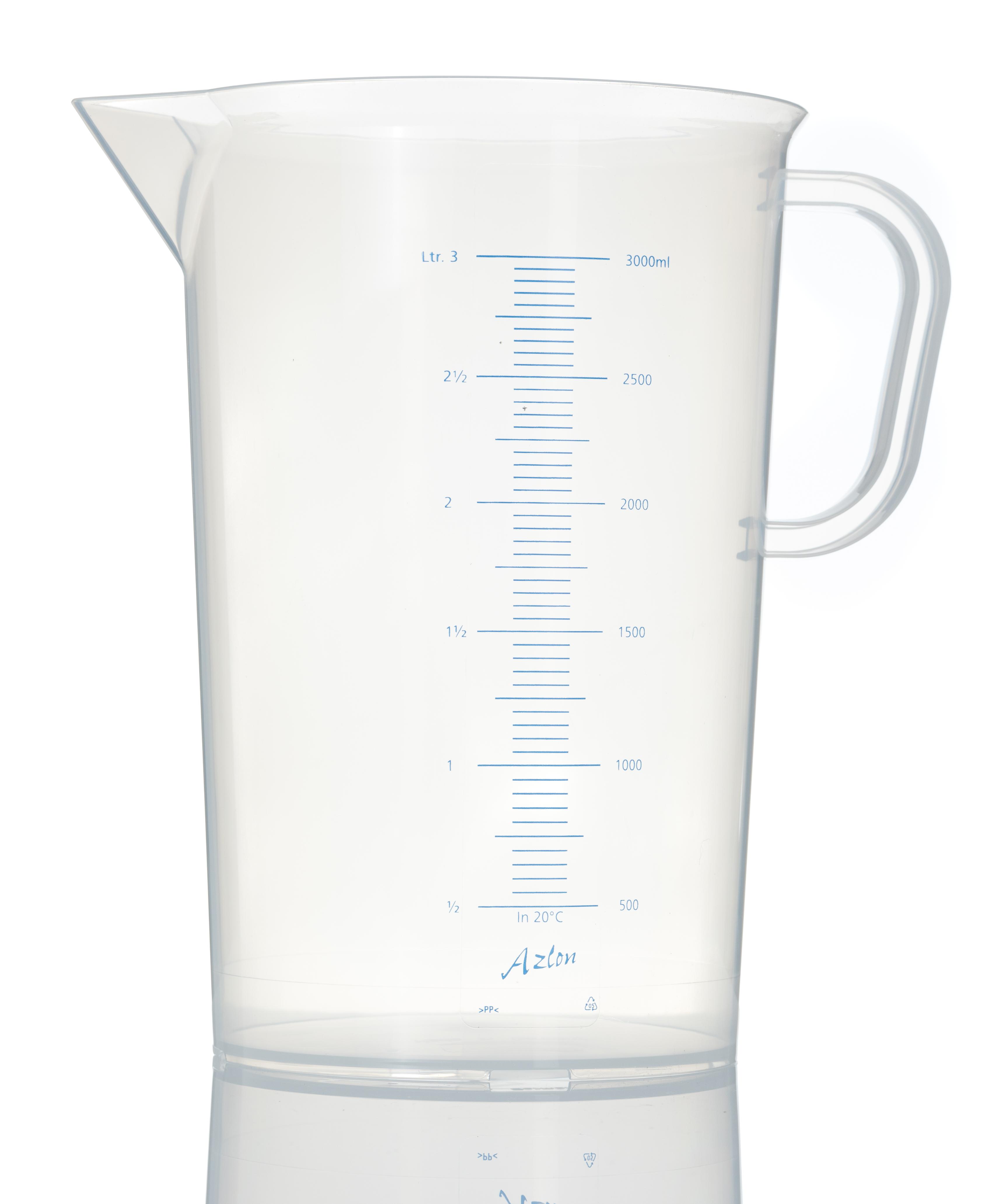 RS PRO PP 3L Laboratory Jug