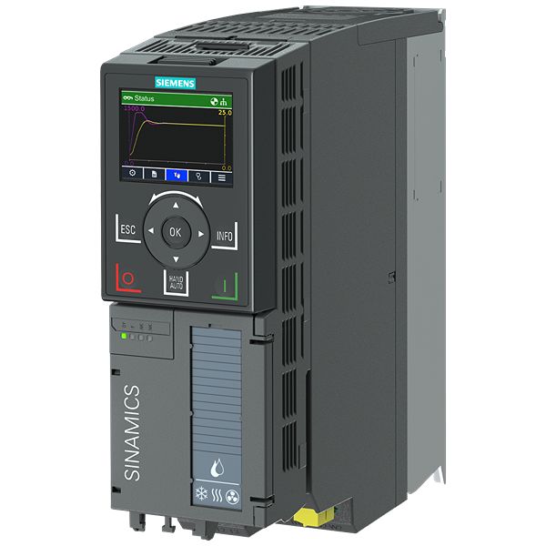 Siemens Inverter Drive, 1.5 kW, 3 Phase, G120X Series 240 V 10 A