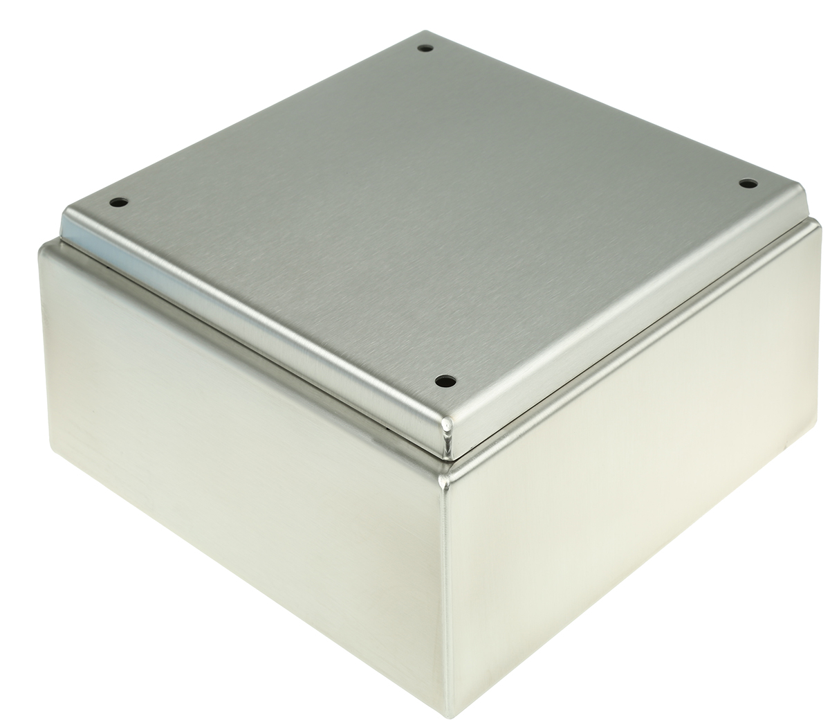 Rittal HD Series Stainless Steel Terminal Box, IP66, IPX9, 200 mm x 200 mm x 120mm