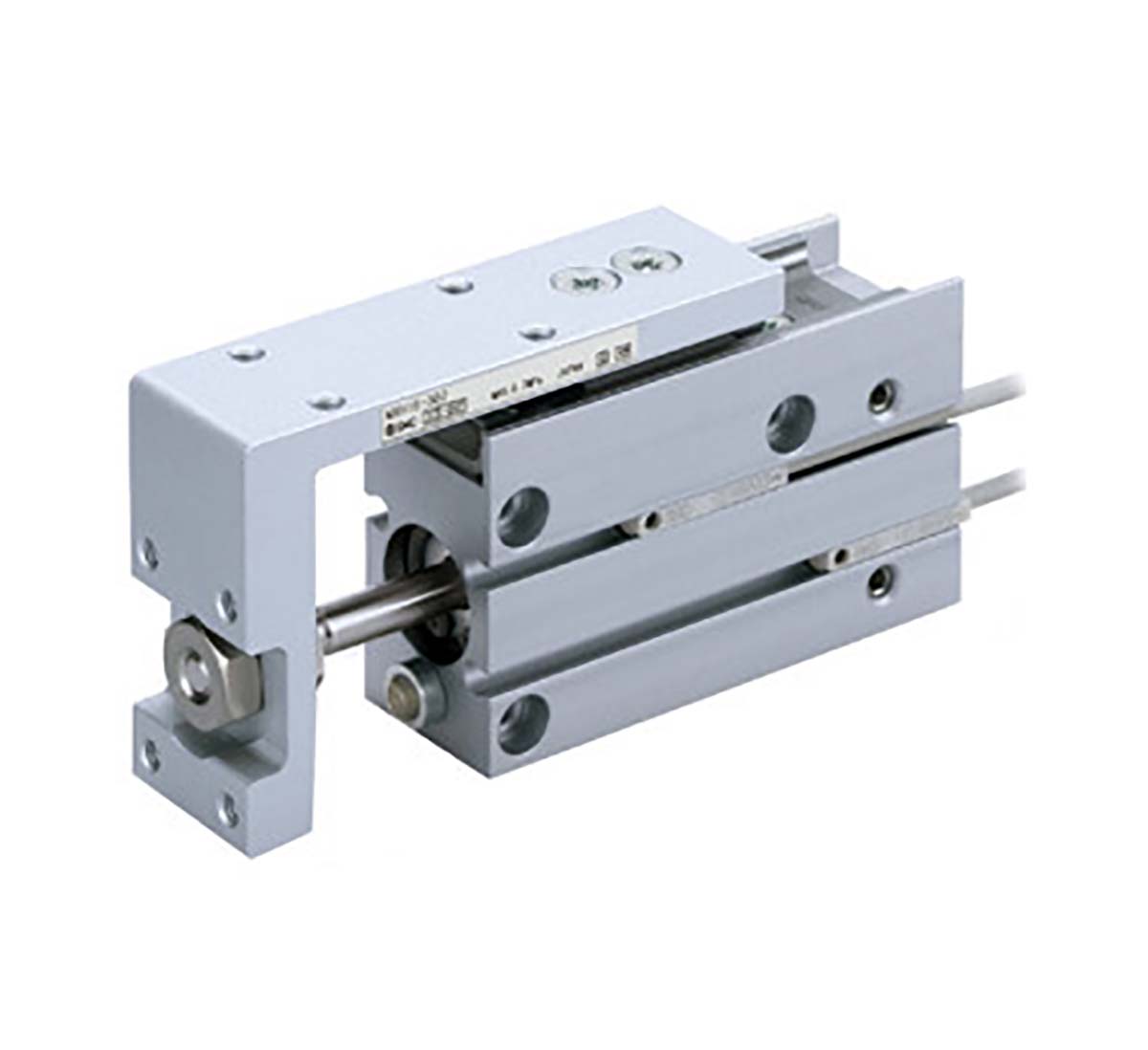 SMC Pneumatic Guided Cylinder - 20mm Bore, 40mm Stroke, MXH Series, Double Acting