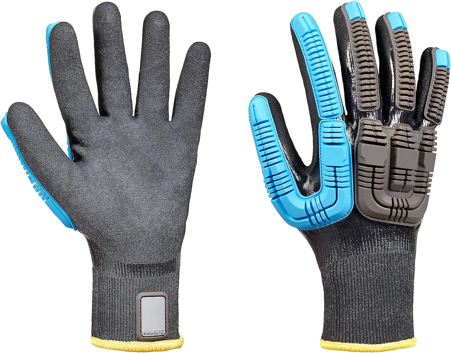 Honeywell Safety 41-4438BL Black Fibreglass, High Performance Polyethylene, Polyester, Steel Fibre Work Gloves, Size