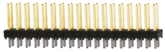 Samtec TSW Series Straight Through Hole Pin Header, 36 Contact(s), 2.54 mm Pitch, 2 Row, Unshrouded