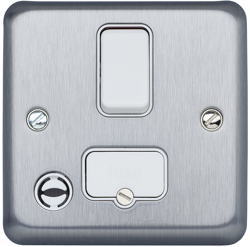 MK Electric 13A 1 Gang Switched Fused Spur