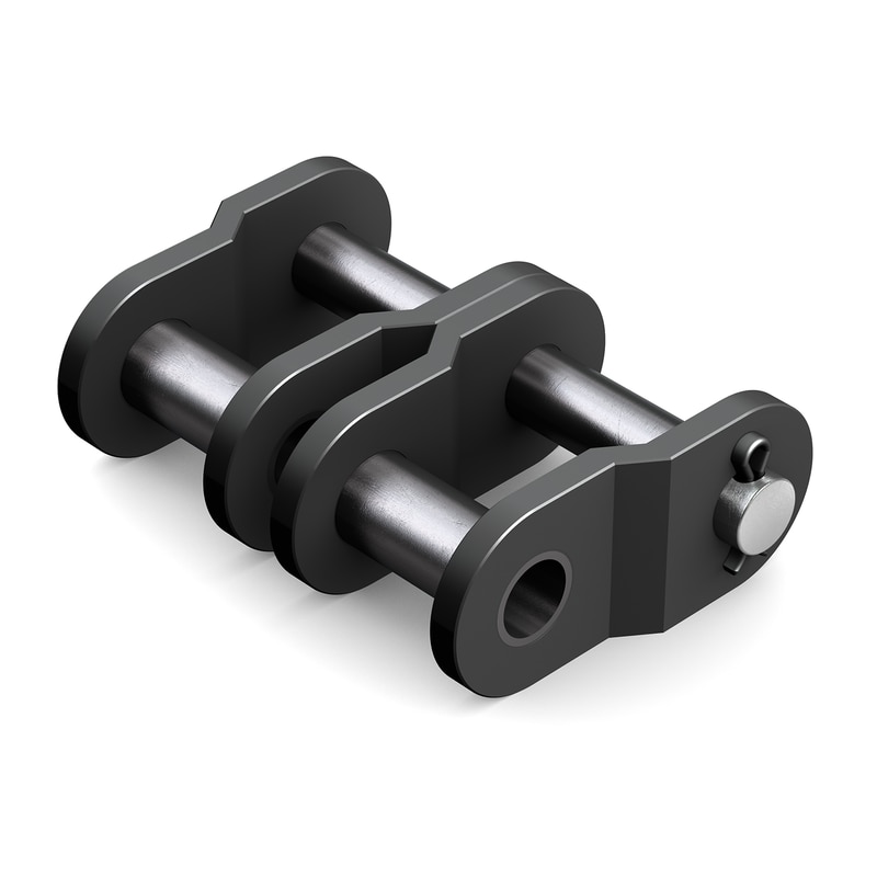 SKF PHC BS 08B-2 Offset Link Carbon Steel Roller Chain Link