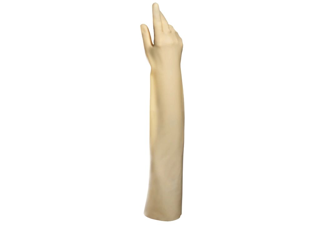 Mapa ADVANTECH 522 Beige Natural Latex, Nitrile, Polychloroprene Work Gloves, Size 10