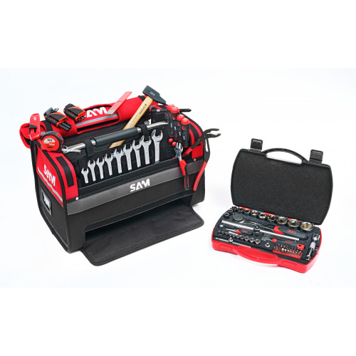 SAM 100 Piece Maintenance Tool Kit with Bag, Yes