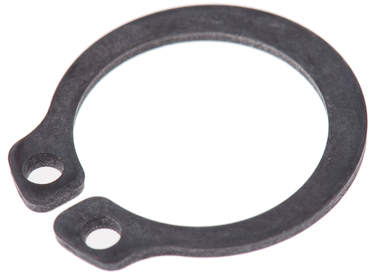 RS PRO Steel External Circlip, 14mm Shaft Diameter, 13.4mm Groove Diameter