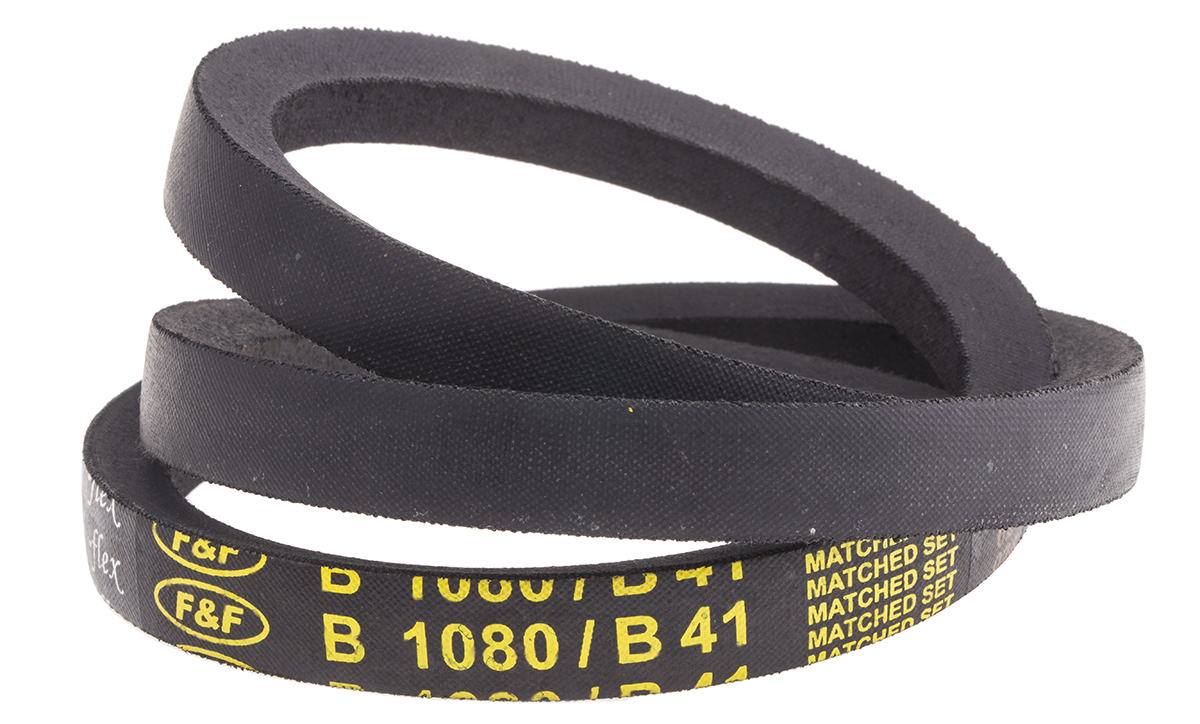 RS PRO Drive Belt, belt section B, 1040mm Length
